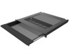 1U bezpečnostní šuplík pro notebook do 19" racku